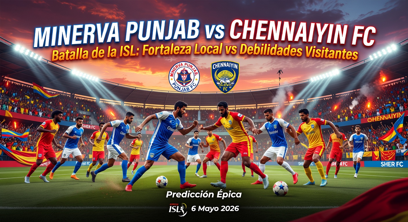 Minerva Punjab vs Chennaiyin Pronóstico / Prediction