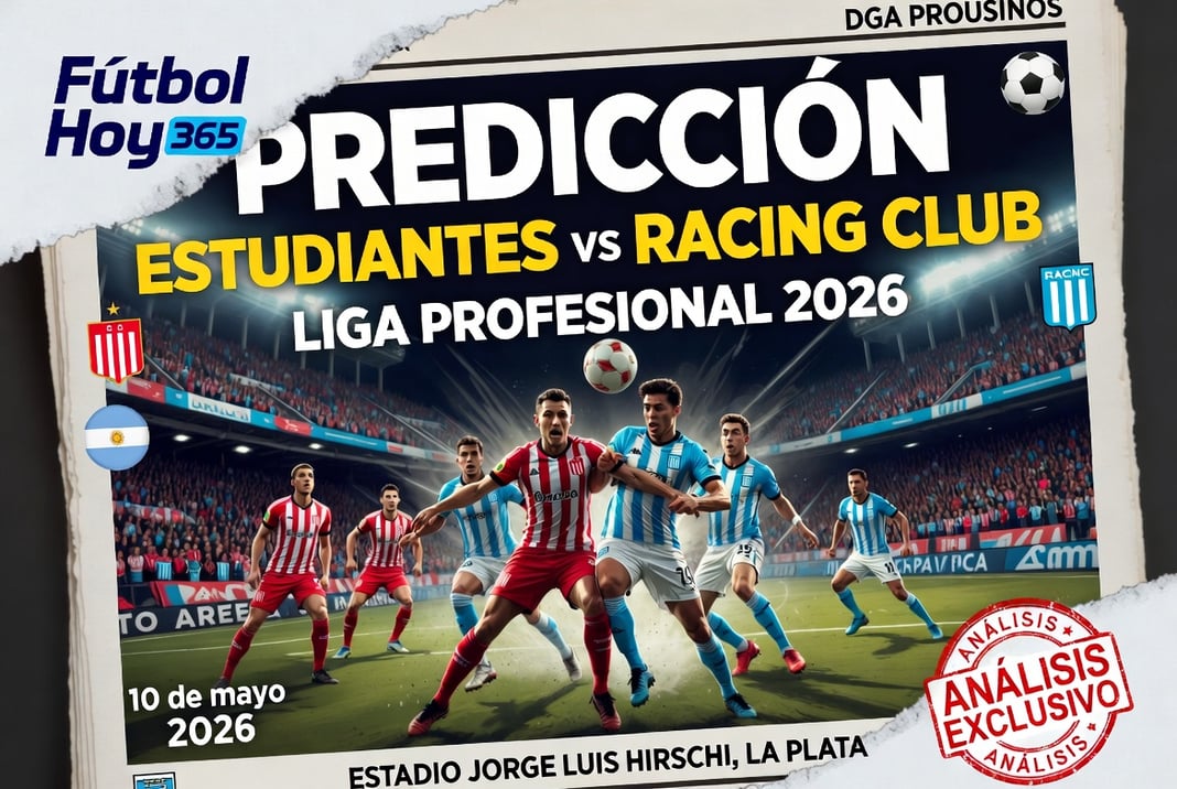 Predicción Estudiantes vs Racing Club Liga Profesional 2026