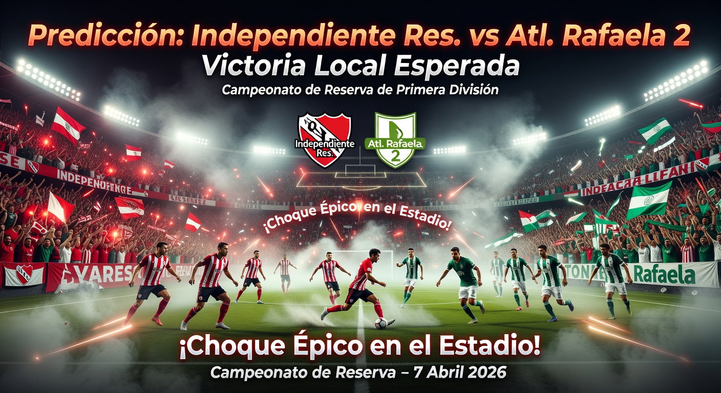 Independiente Res. vs Atl. Rafaela 2 Pronóstico / Prediction