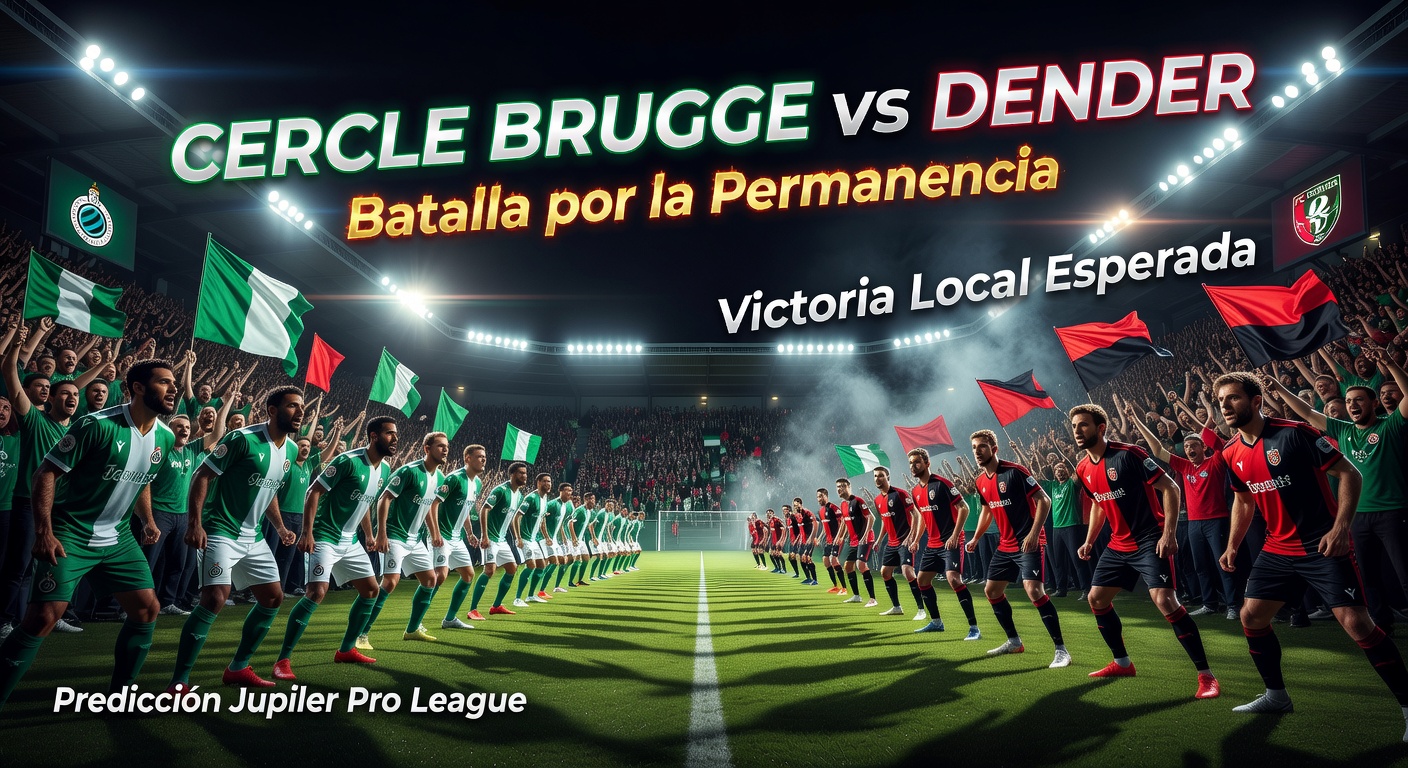 Cercle Brugge vs Dender Pronóstico / Prediction