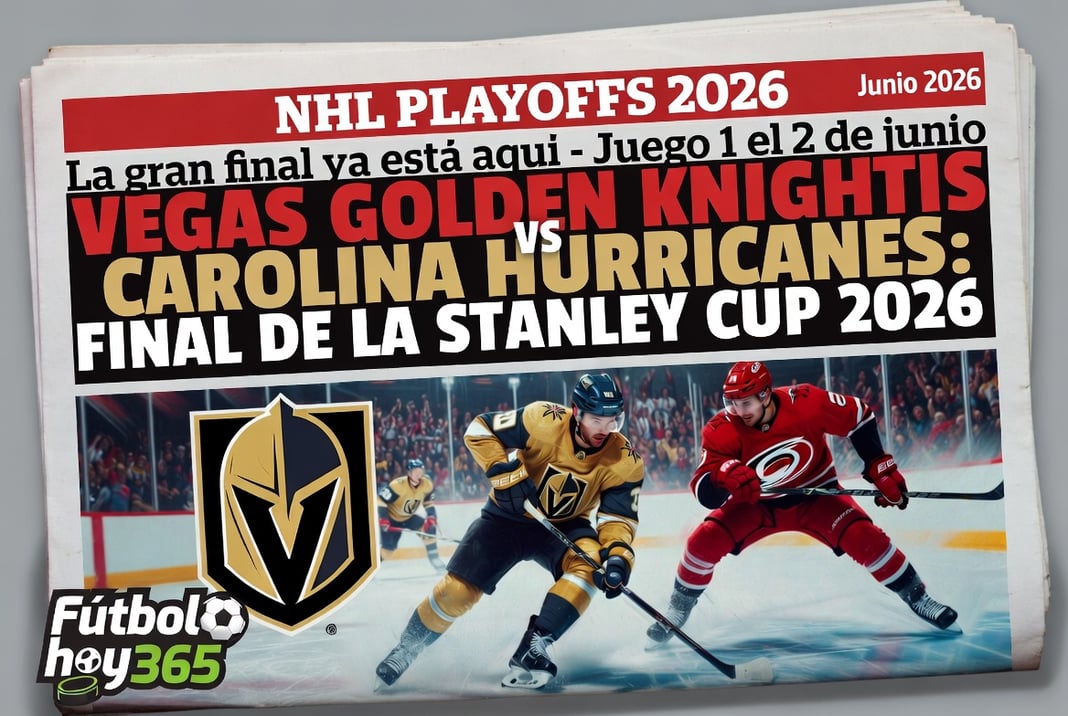 Vegas Golden Knights vs Carolina Hurricanes Final de la Stanley Cup 2026