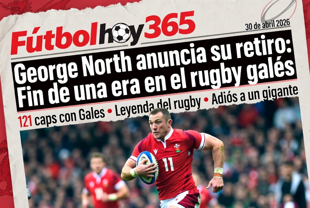 George North anuncia su retiro Fin de una era en el rugby galés