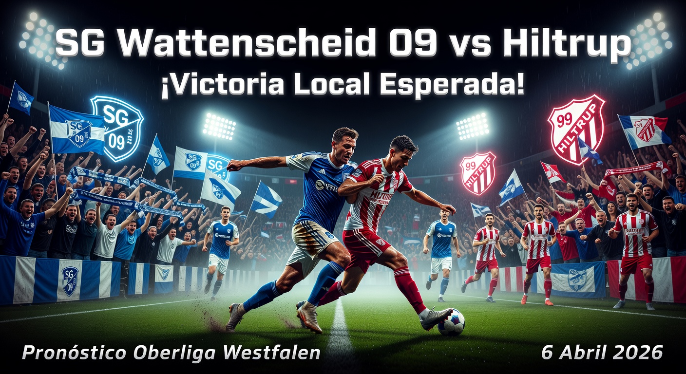 SG Wattenscheid 09 vs Hiltrup Pronóstico / Prediction