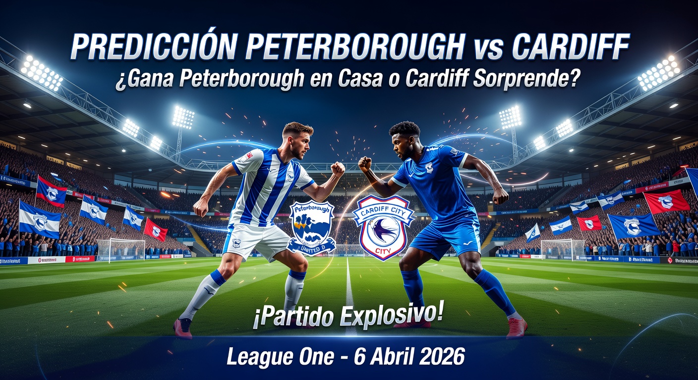 Peterborough vs Cardiff Pronóstico / Prediction