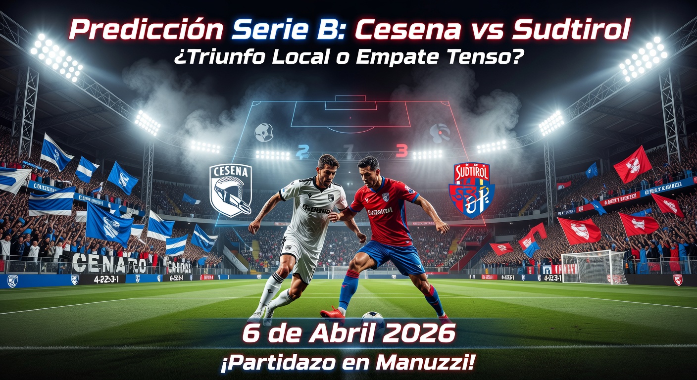 Cesena vs Sudtirol Pronóstico / Prediction