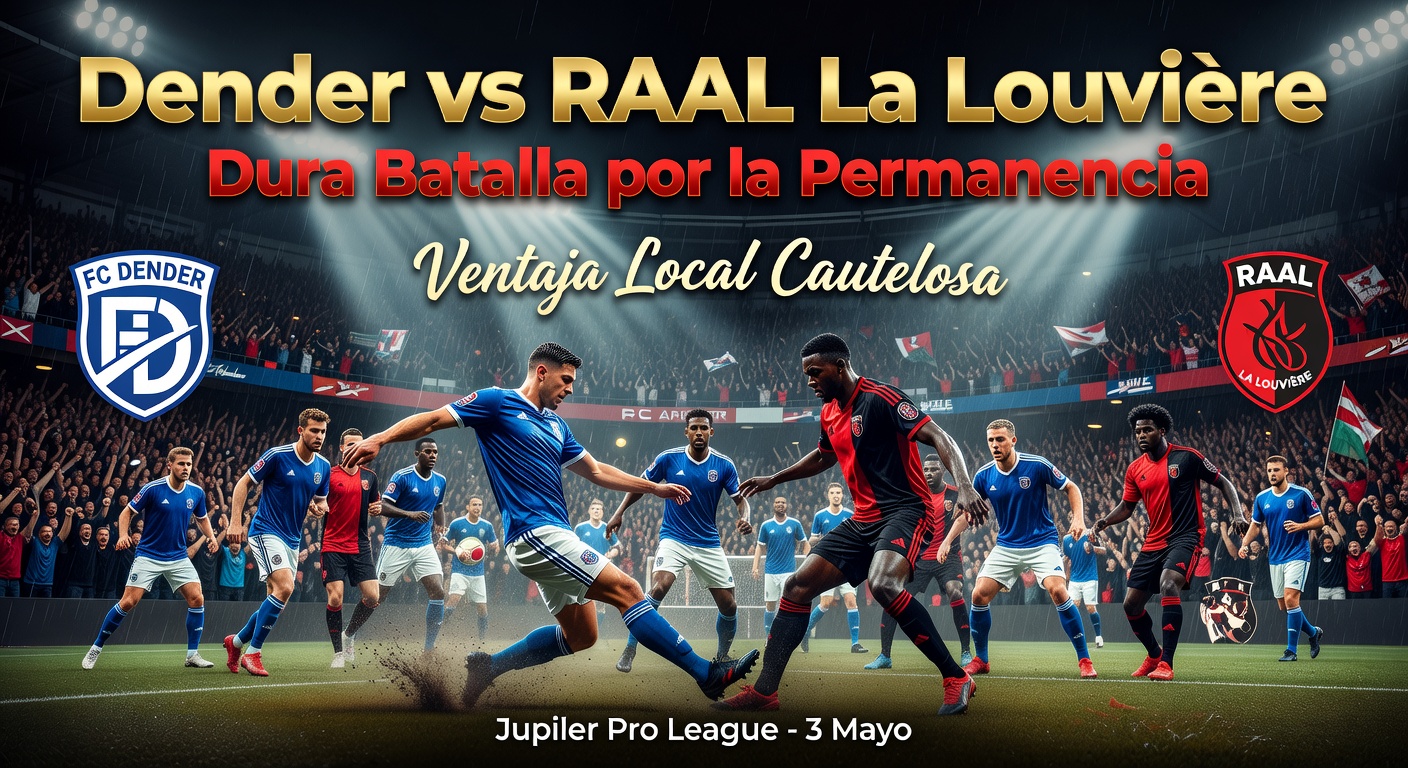 Dender vs RAAL La Louvière Pronóstico / Prediction