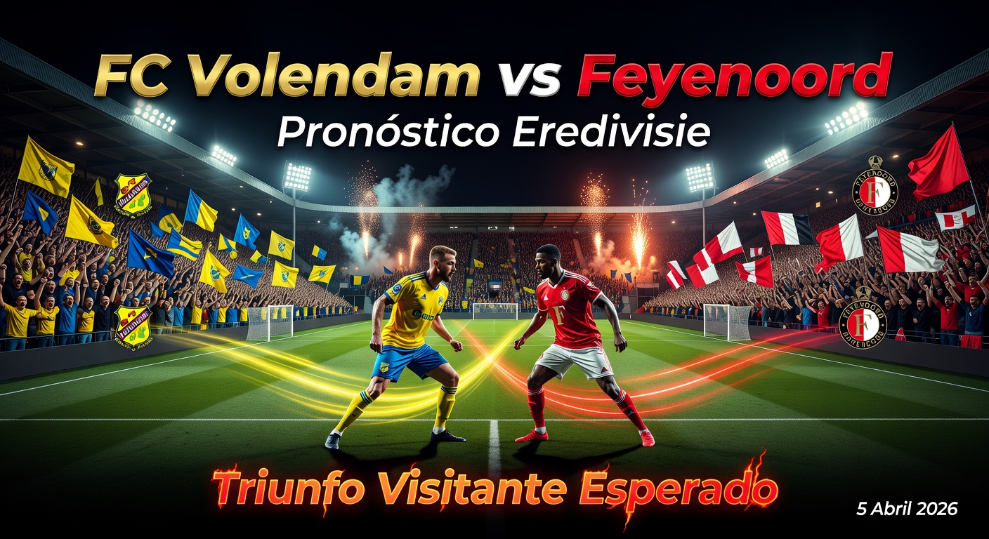 FC Volendam vs Feyenoord Pronóstico / Prediction