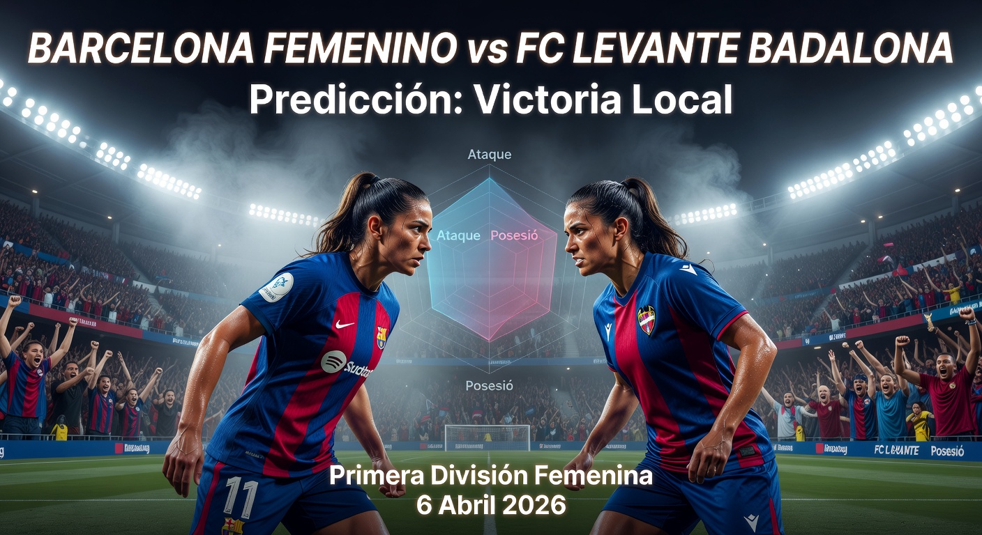 Barcelona W vs FC Levante Badalona Pronóstico / Prediction