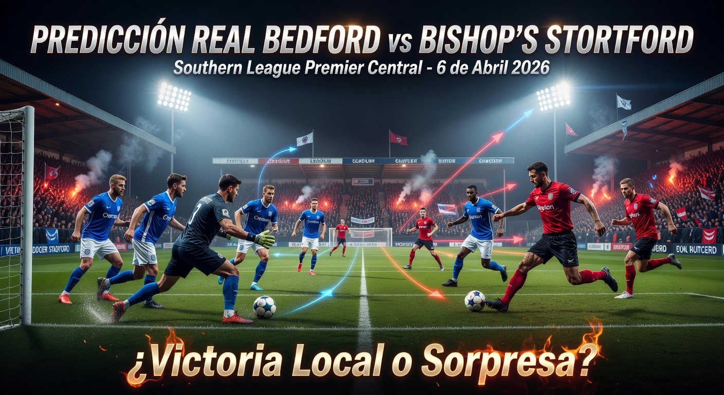 Real Bedford vs Bishop's Stortford Pronóstico / Prediction