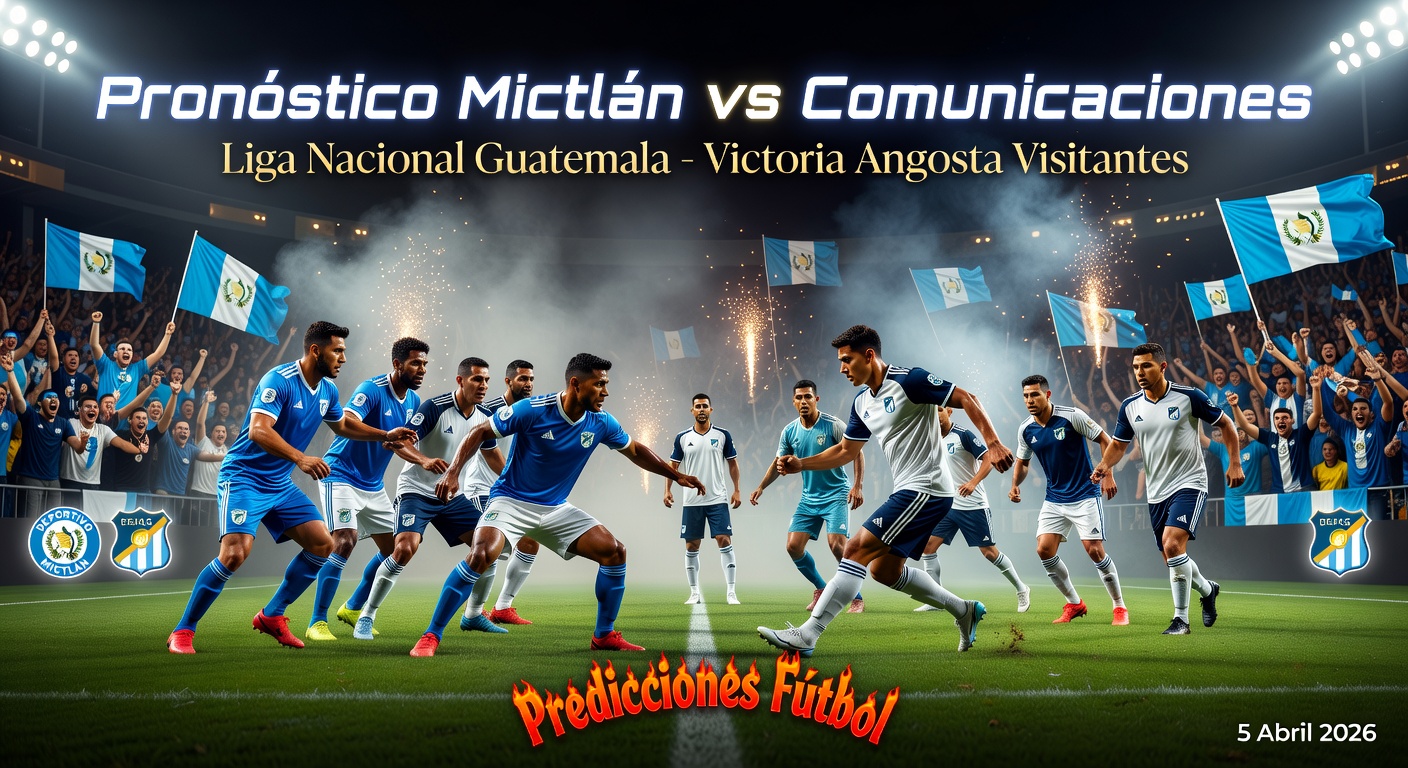 Mictlán vs Comunicaciones Pronóstico / Prediction