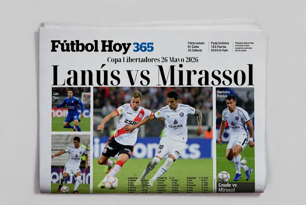 Lanus vs Mirassol Copa Libertadores 26 Mayo 2026