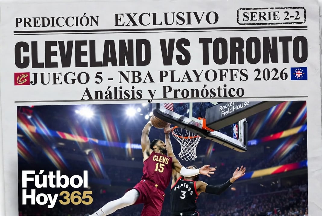 Predicción Cleveland vs Toronto Juego 5 NBA Playoffs 2026 Análisis y Pronóstico