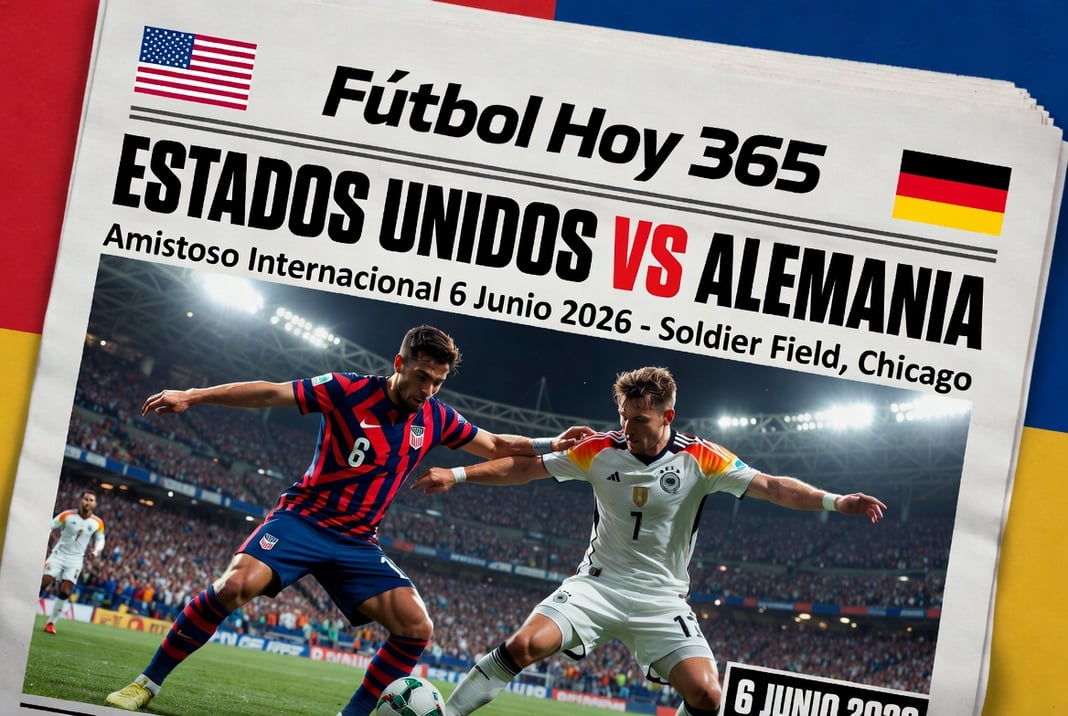Estados Unidos vs Alemania Amistoso Internacional 6 Junio 2026