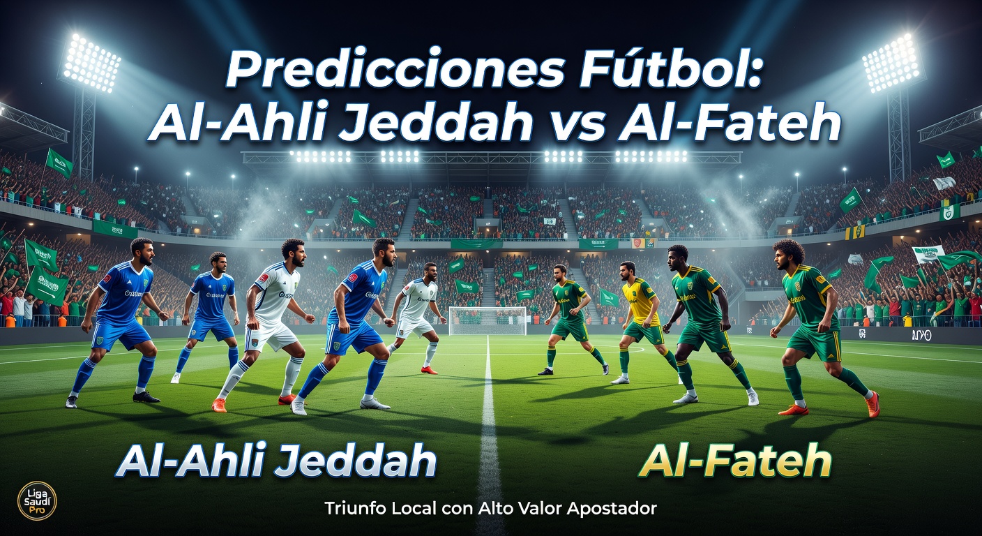 Al-Ahli Jeddah vs Al-Fateh Pronóstico / Prediction