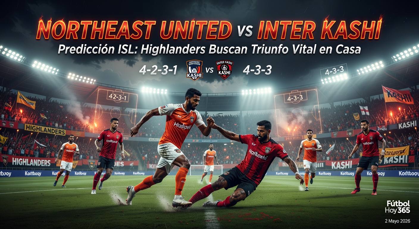 NorthEast United vs Inter Kashi Pronóstico / Prediction