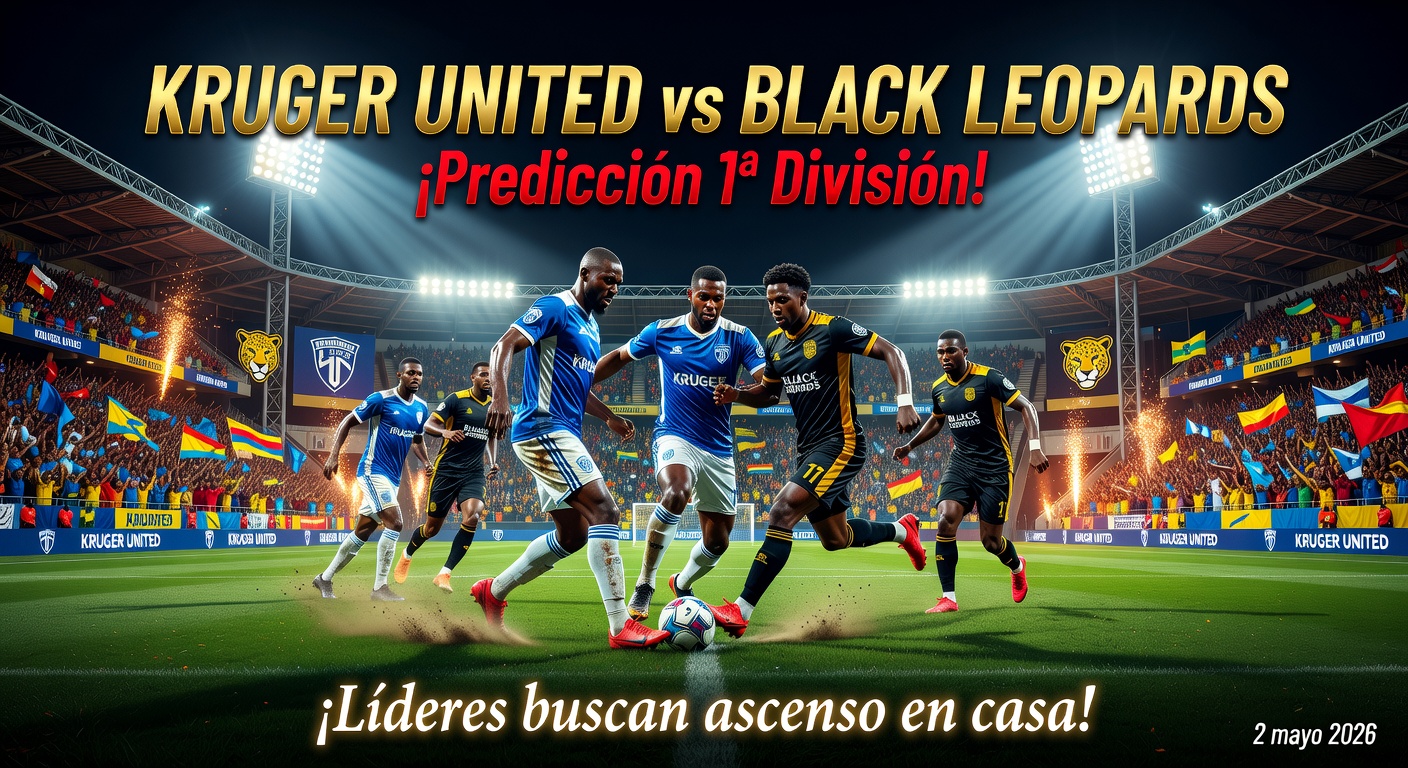 Kruger United vs Black Leopards Pronóstico / Prediction
