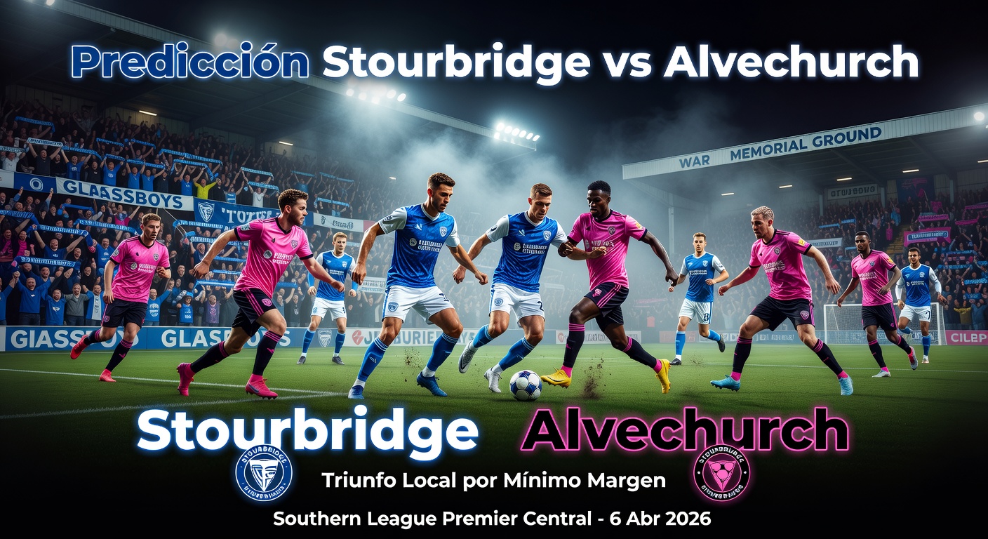 Stourbridge vs Alvechurch Pronóstico / Prediction