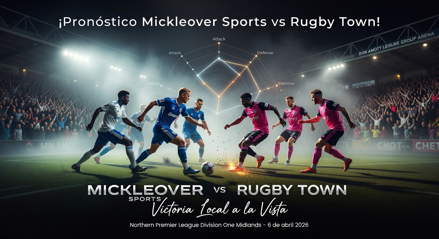 Mickleover Sports vs Rugby Town Pronóstico / Prediction