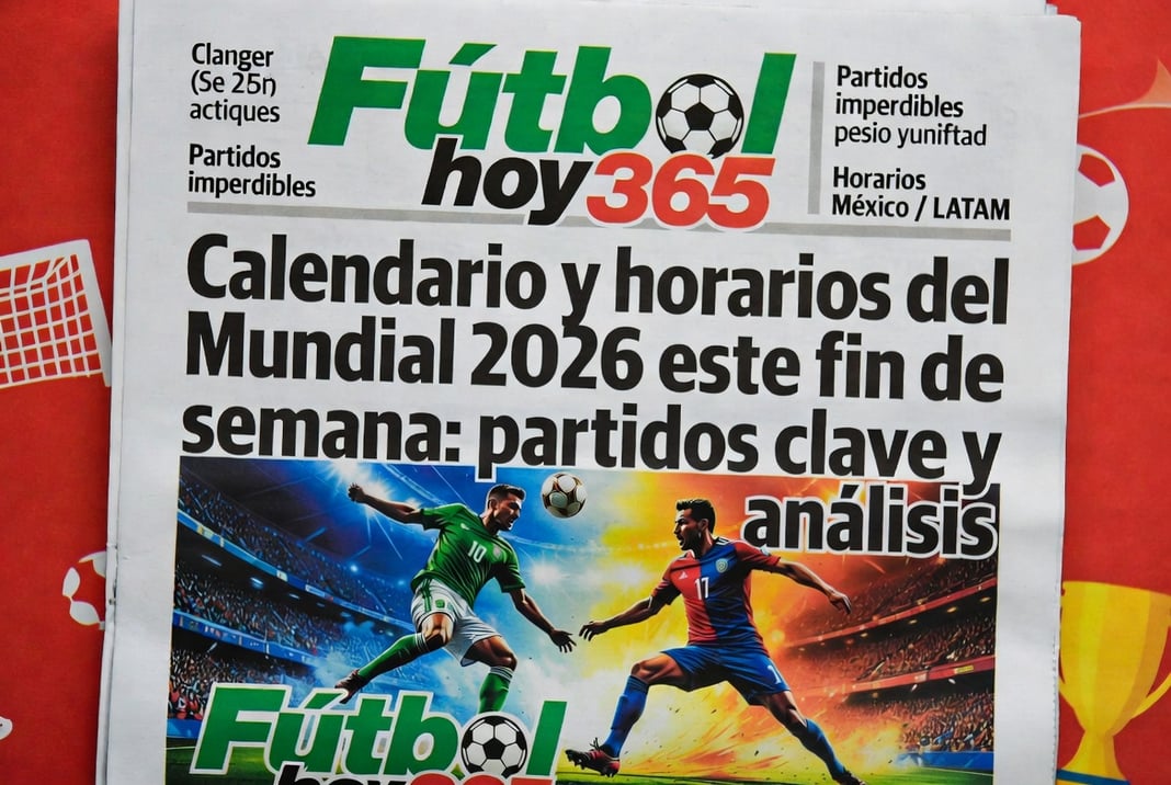 Calendario y horarios del Mundial 2026 este fin de semana partidos clave y análisis