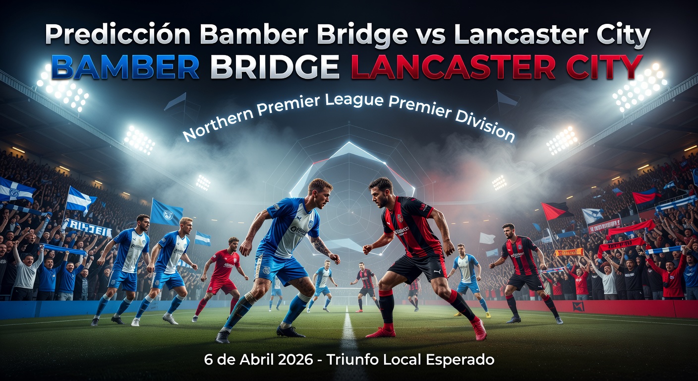 Bamber Bridge vs Lancaster City Pronóstico / Prediction