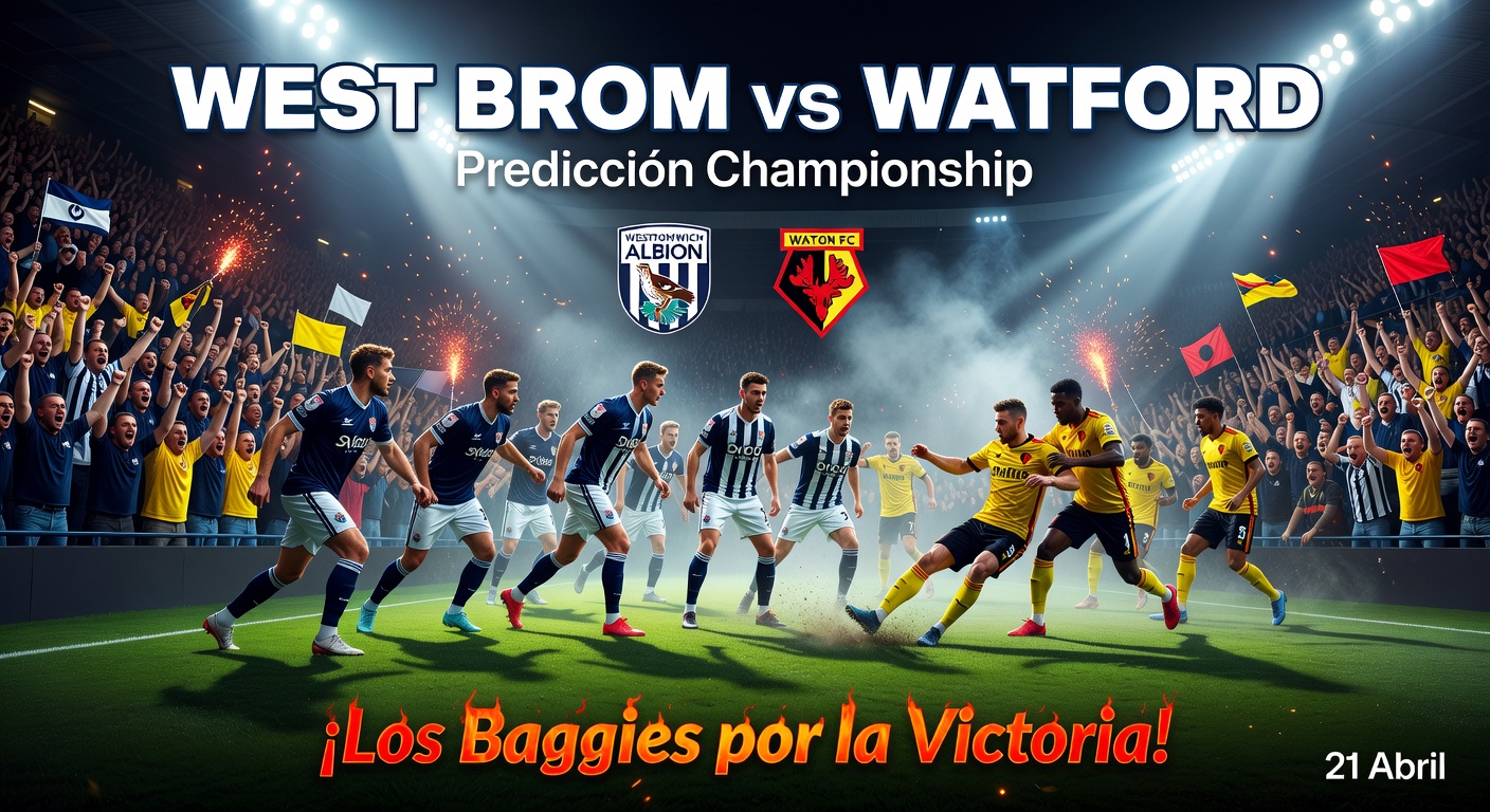 West Brom vs Watford Pronóstico / Prediction