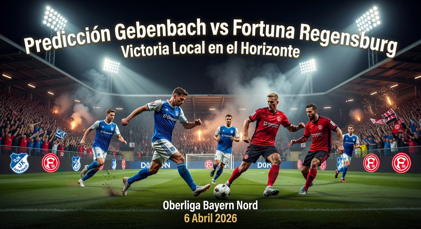 Gebenbach vs Fortuna Regensburg Pronóstico / Prediction