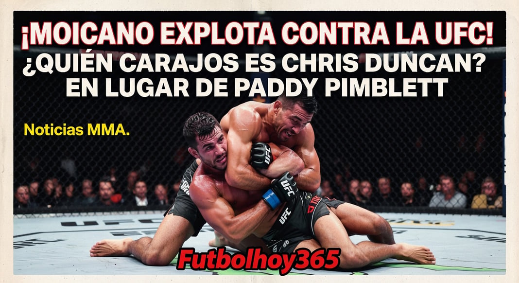 Renato Moicano critica a la UFC por emparejarlo con el desconocido Chris Duncan en lugar de Paddy Pimblett
