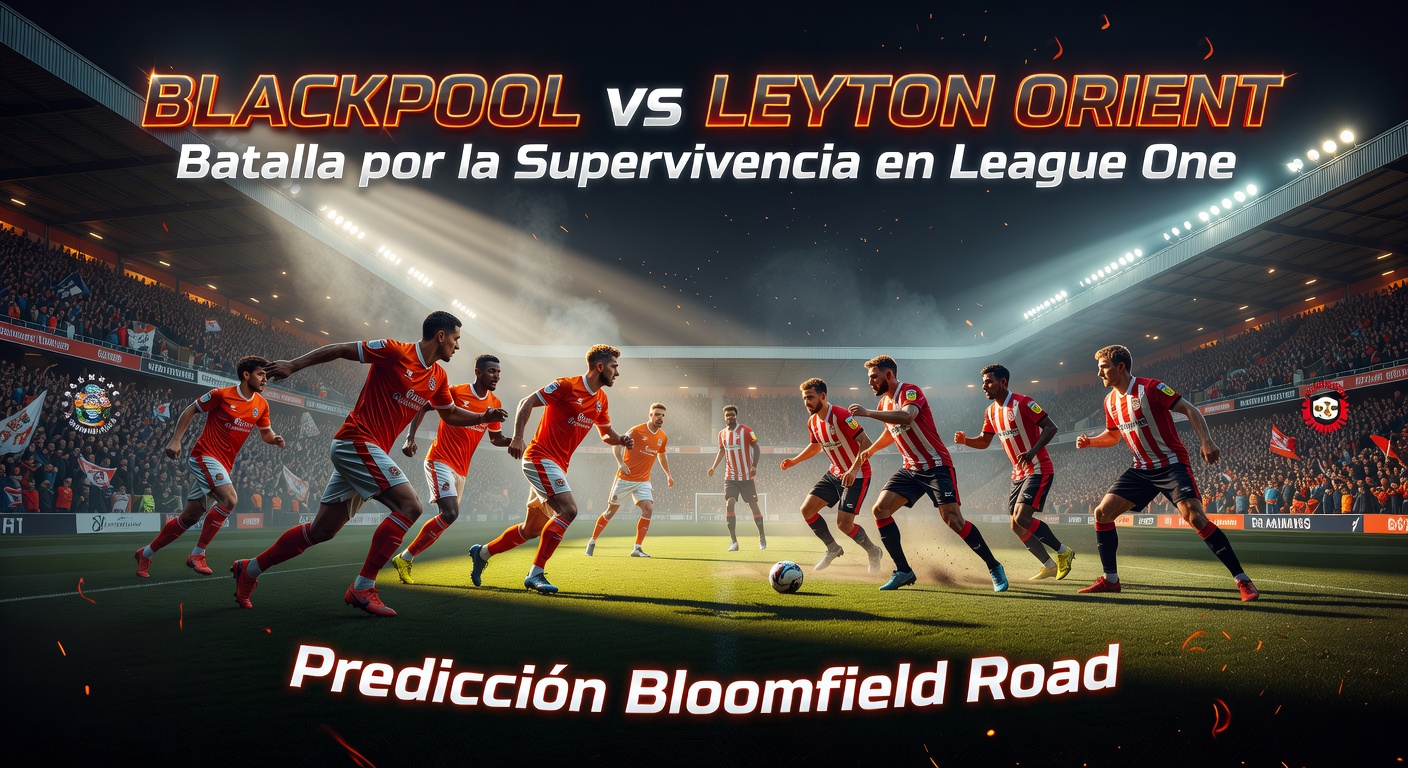 Blackpool vs Leyton Orient Pronóstico / Prediction