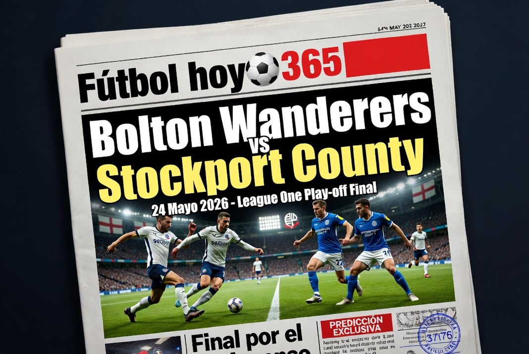 Bolton Wanderers vs Stockport County 24 Mayo 2026