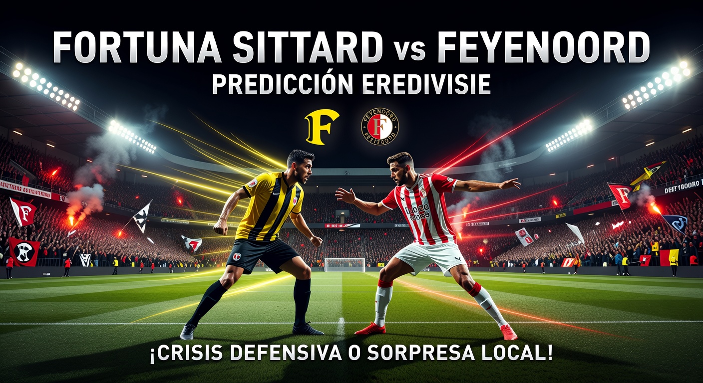 Fortuna Sittard vs Feyenoord Pronóstico / Prediction