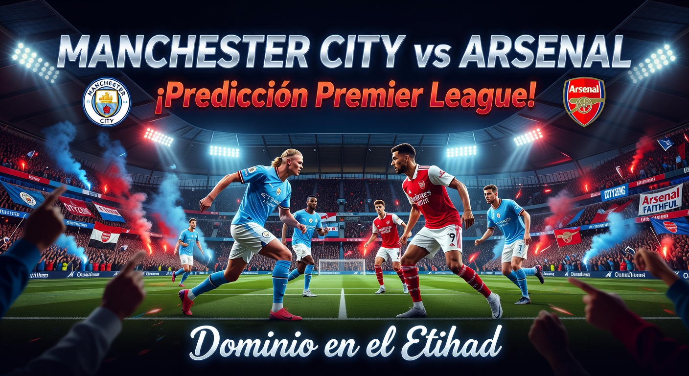 Manchester City vs Arsenal Pronóstico / Prediction