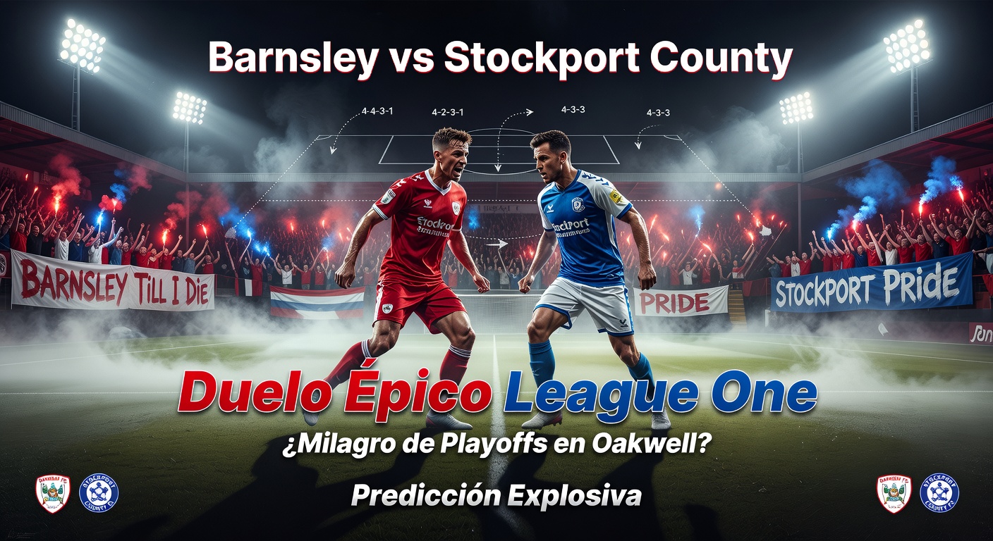 Barnsley vs Stockport County Pronóstico / Prediction