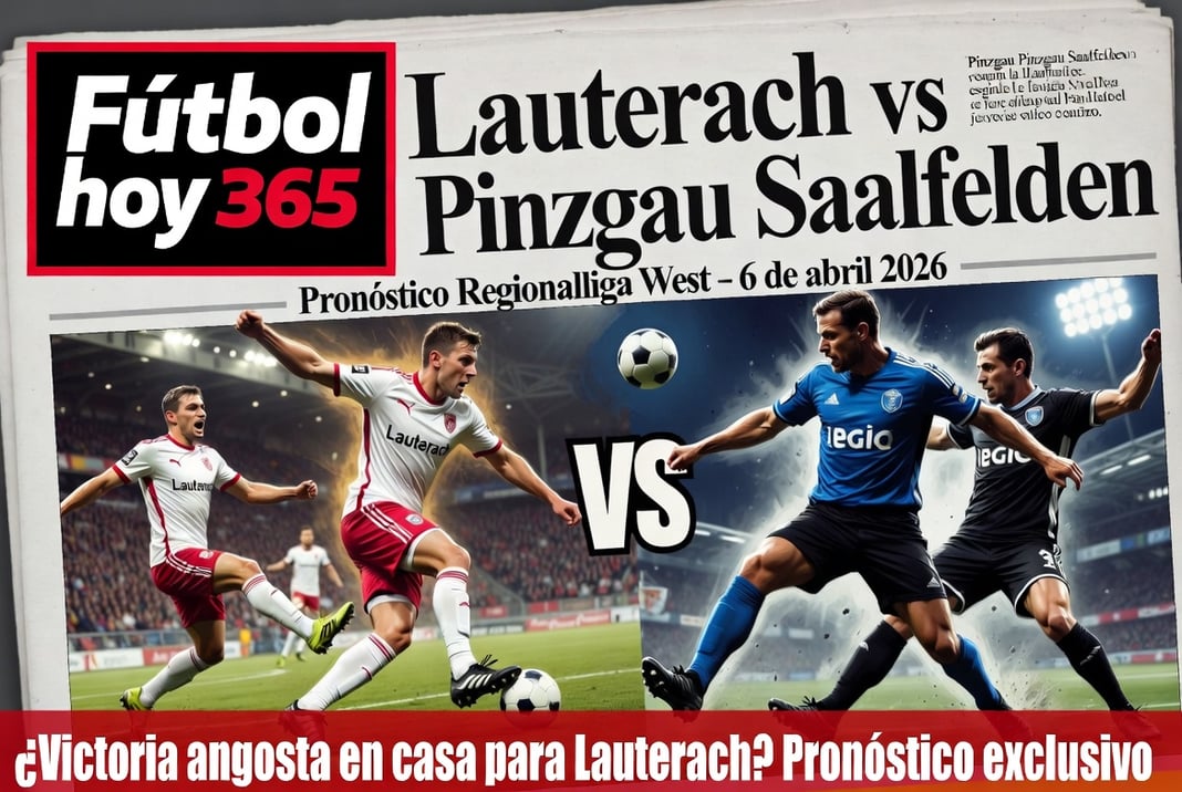 Pronóstico Regionalliga West Lauterach vs Pinzgau Saalfelden – ¿Victoria Angosta en Casa 6 de abril 2026