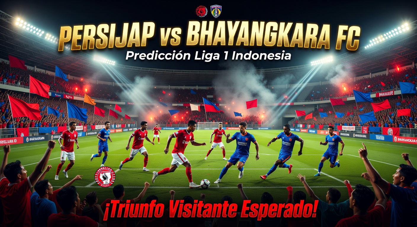 Persijap vs Bhayangkara FC Pronóstico / Prediction