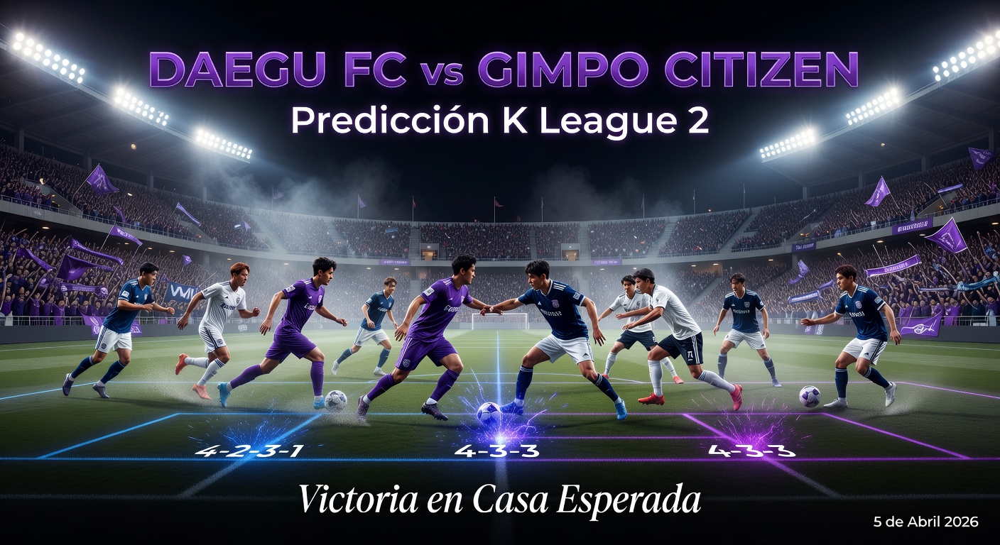 Daegu FC vs Gimpo Citizen Pronóstico / Prediction