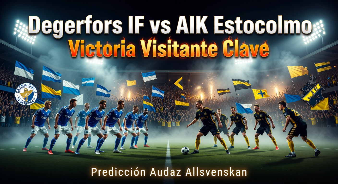 Degerfors IF vs AIK Stockholm Pronóstico / Prediction