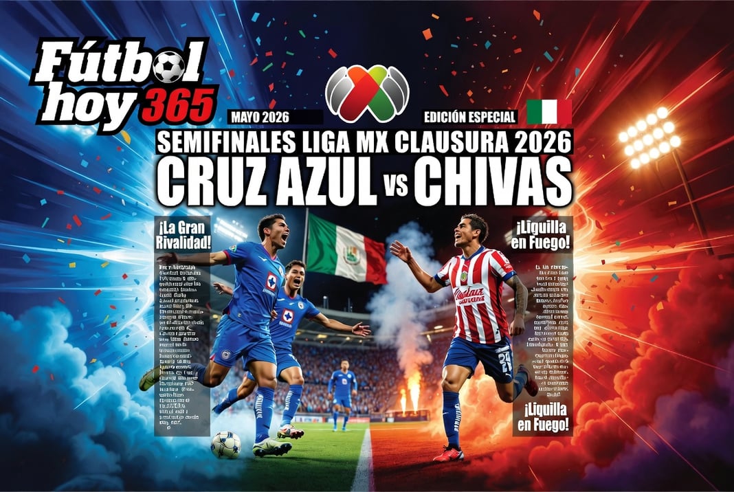 Semifinales Liga MX Clausura 2026 Cruz Azul vs Chivas