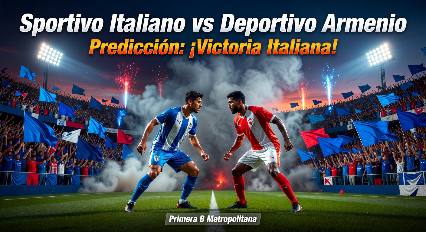 Sportivo Italiano vs Deportivo Armenio Pronóstico / Prediction