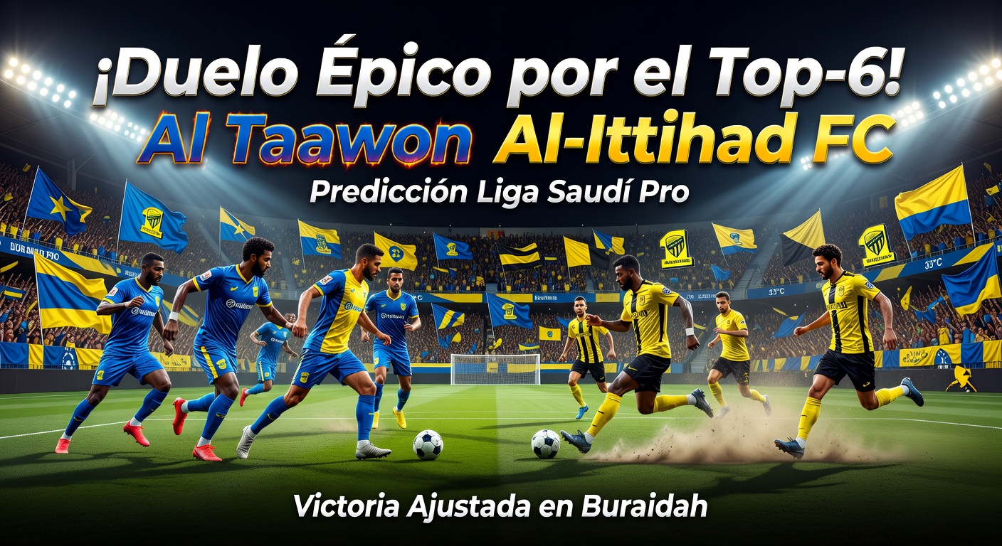 Al Taawon vs Al-Ittihad FC Pronóstico / Prediction