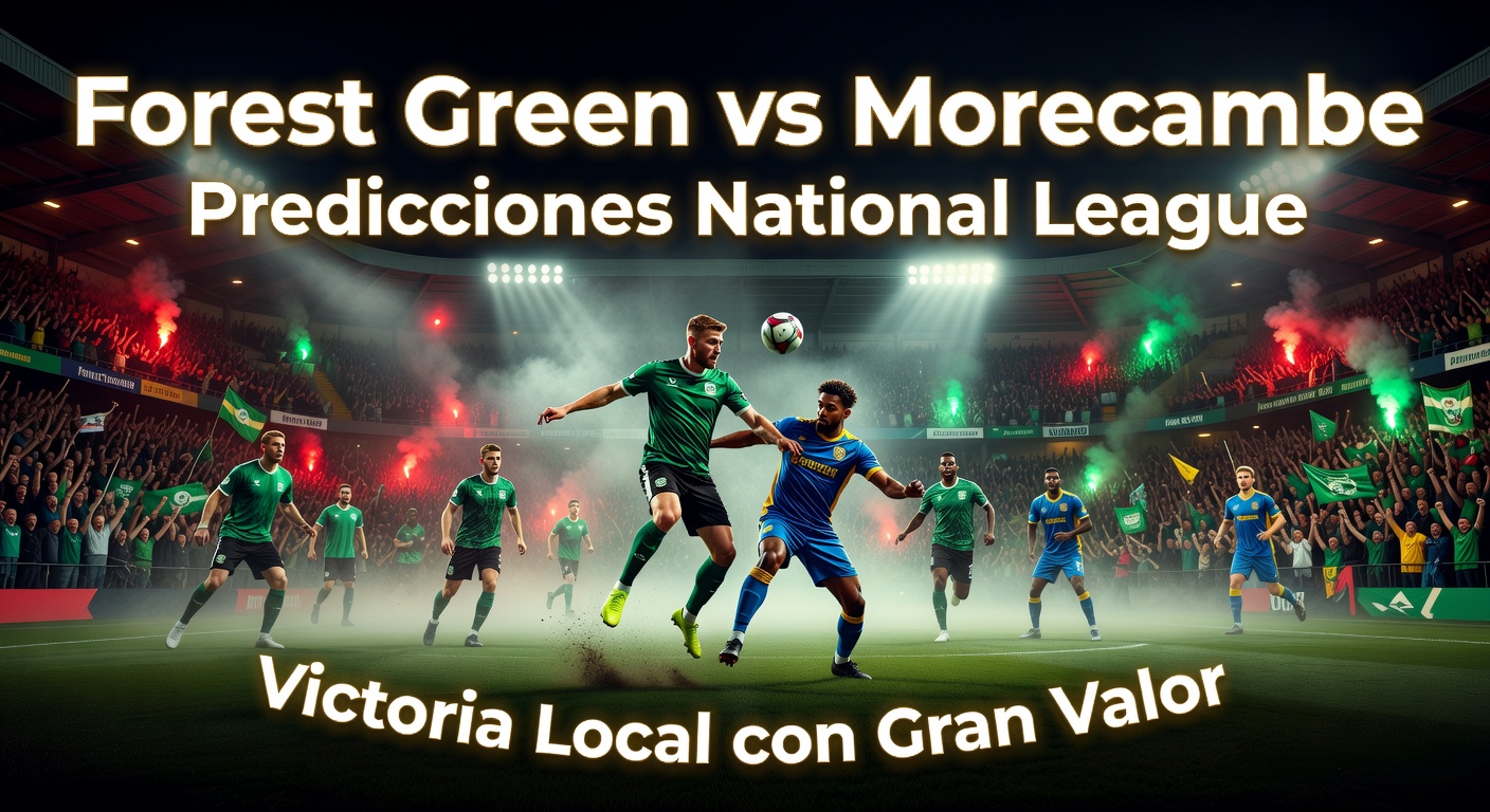 Forest Green vs Morecambe Pronóstico / Prediction