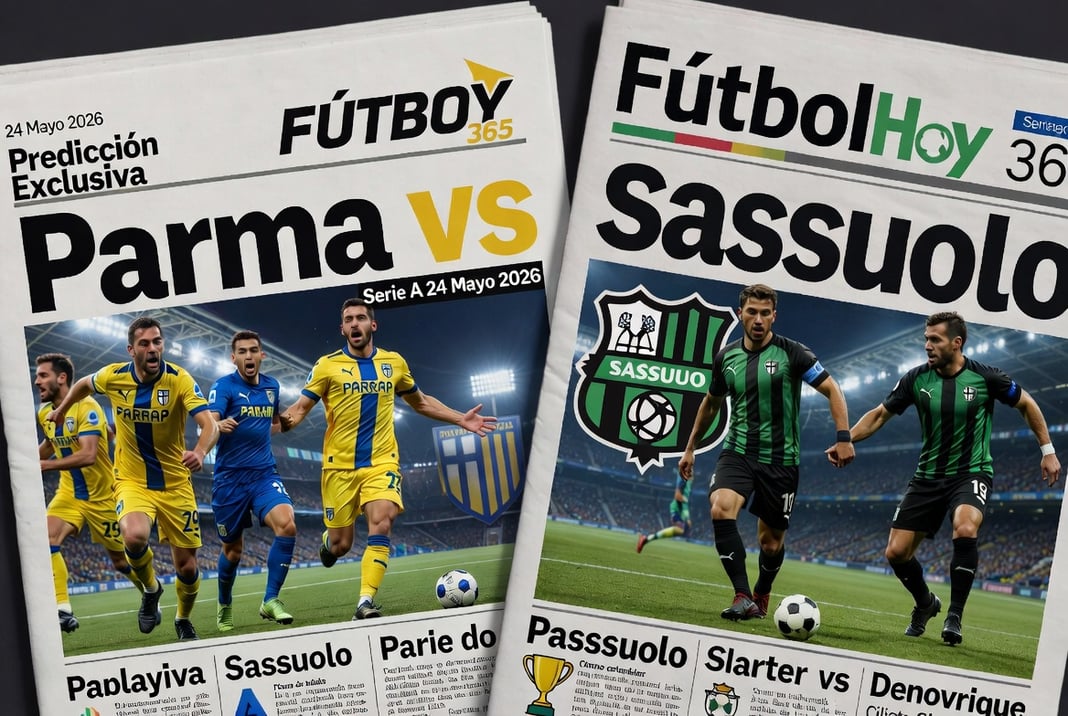 Parma vs Sassuolo Serie A 24 Mayo 2026