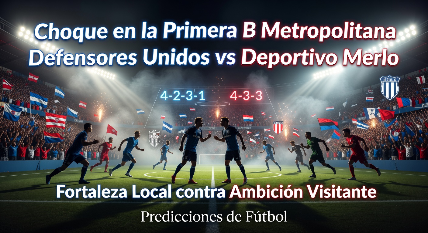Defensores Unidos vs Deportivo Merlo Pronóstico / Prediction