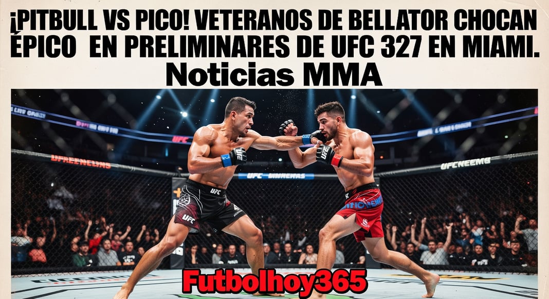 Patricio 'Pitbull' Freire vs Aaron Pico: Veteranos de Bellator chocan en preliminares de UFC 327 en Miami