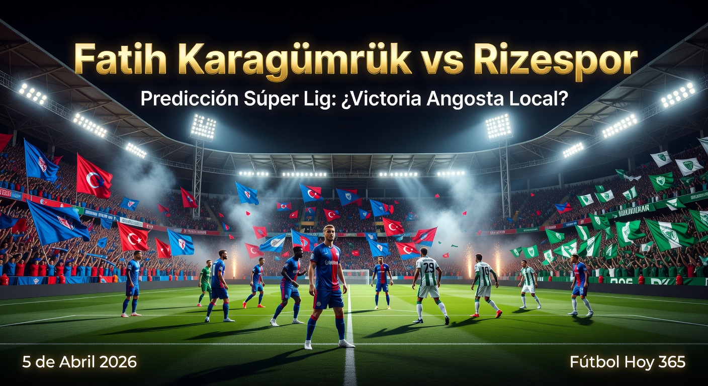 Fatih Karagümrük vs Rizespor Pronóstico / Prediction