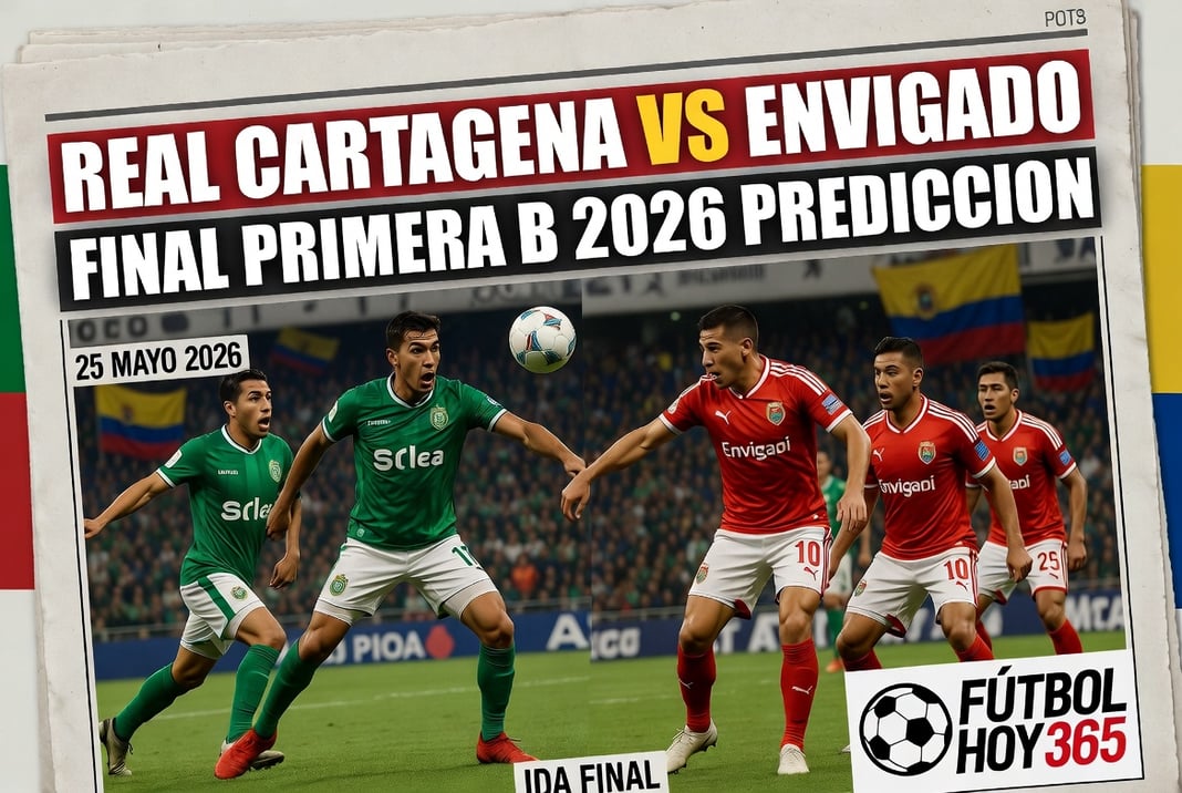 Real Cartagena vs Envigado Final Primera B 2026 Prediccion