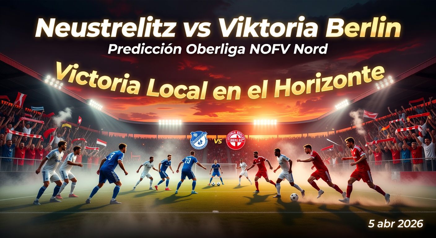 Neustrelitz vs Viktoria Berlin Pronóstico / Prediction