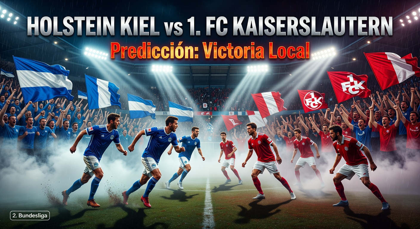 Holstein Kiel vs 1. FC Kaiserslautern Pronóstico / Prediction