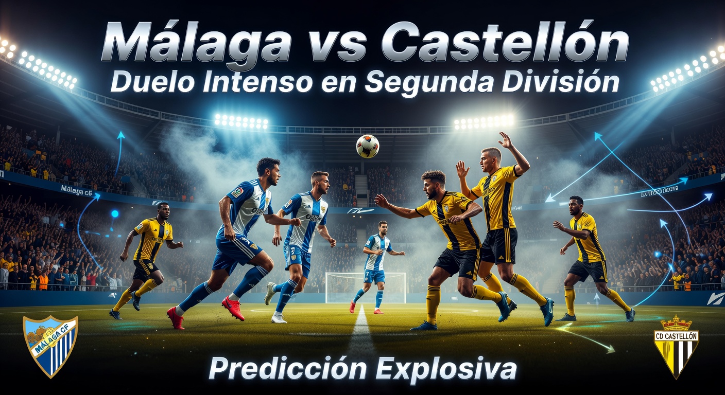 Malaga vs Castellón Pronóstico / Prediction