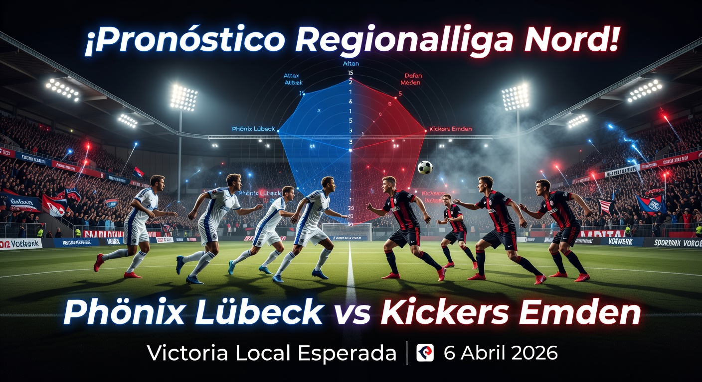Phönix Lübeck vs Kickers Emden Pronóstico / Prediction