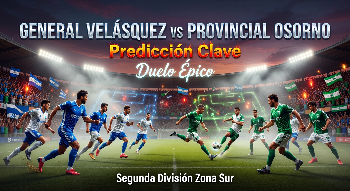 General Velásquez vs Provincial Osorno Pronóstico / Prediction